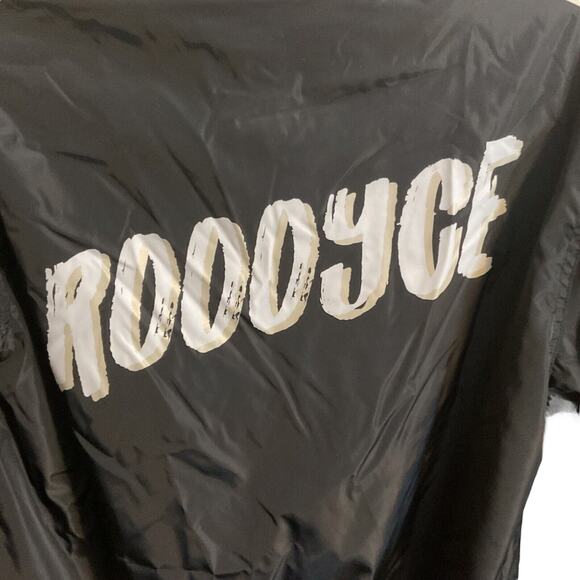 Prince Royce Alter Ego Tour Aviator Bomber Jacket Size XS Gold Logo “Roooyse” - Picture 14 of 16